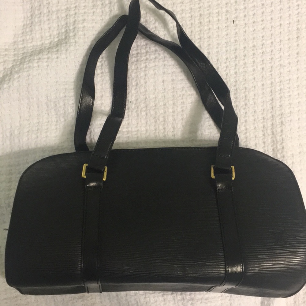 Louis Vuitton Black Epi Leather Bag